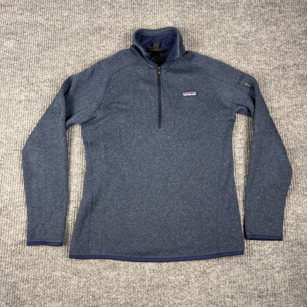 Patagonia Better Sweater Womens M 1/4 Zip Fleece Pullover 25617 Fall 2018